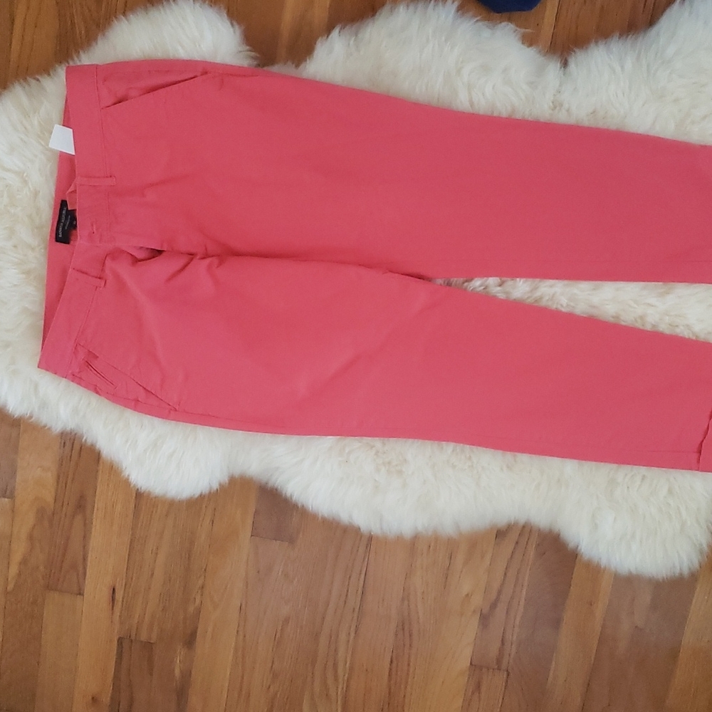 Banana Republic Girl Friend Fit - salmon pant - size 10